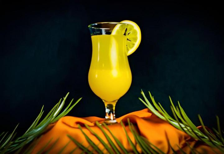 Jus infusé au gingembre.